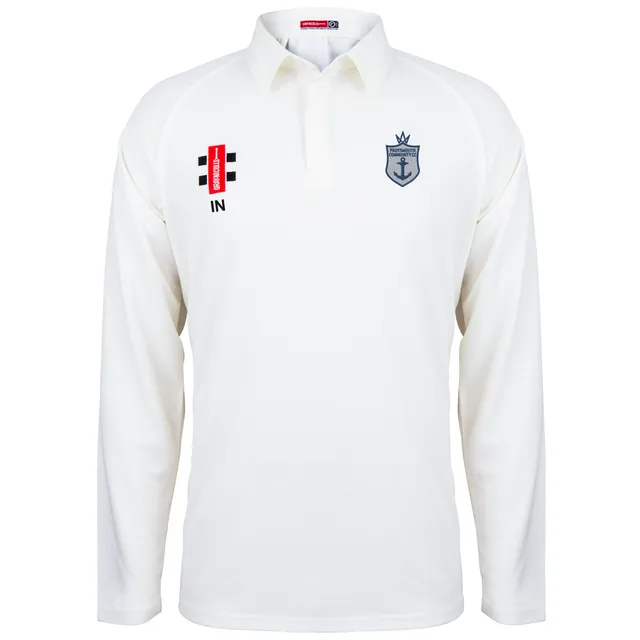 gray-nicolls-matrix-v2-maglia-cricket-manica-lunga-junior-ivory-portsmouth-commu image 1