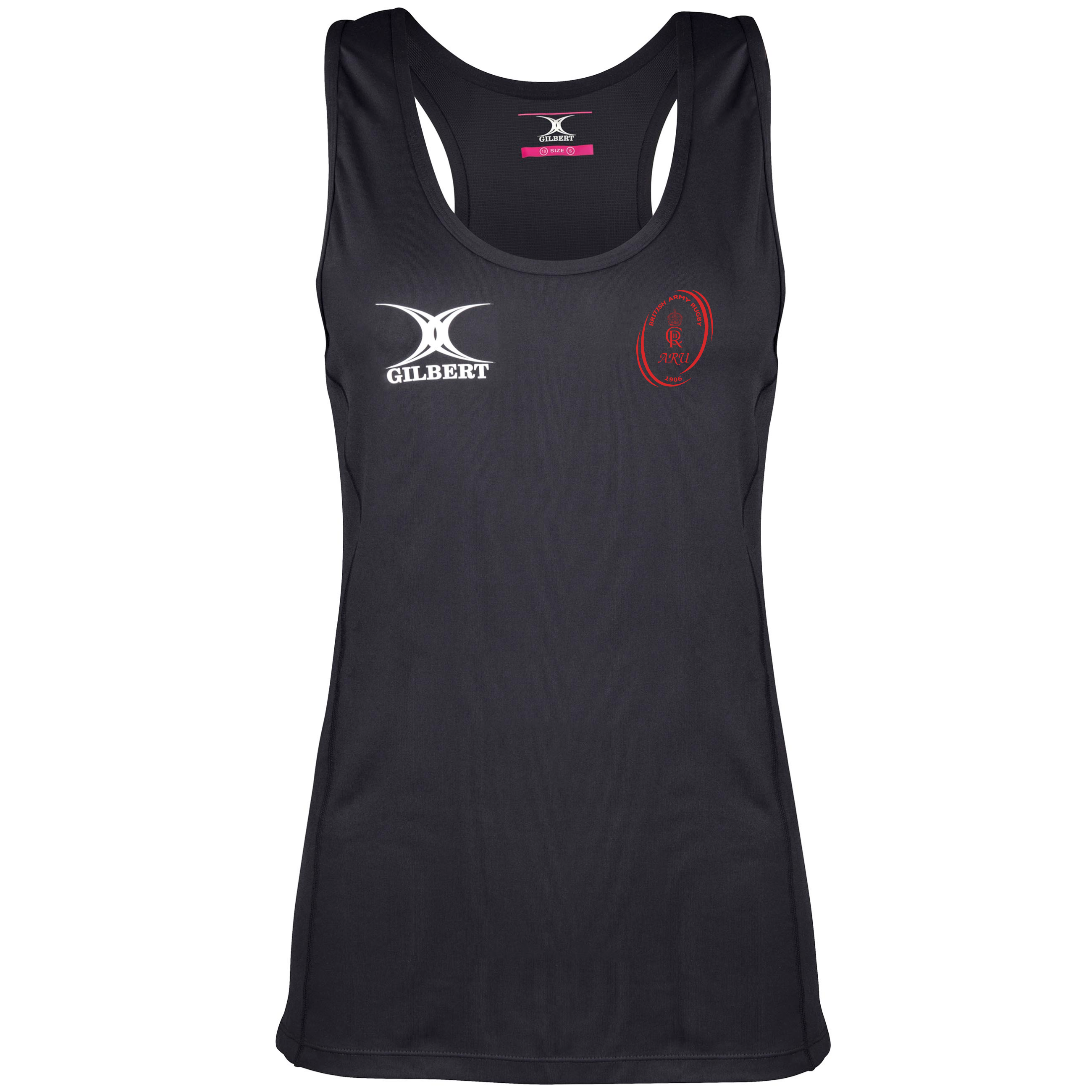 gilbert-rugby-army-rugby-union-pro-synergie-vest-donna-nero image 1