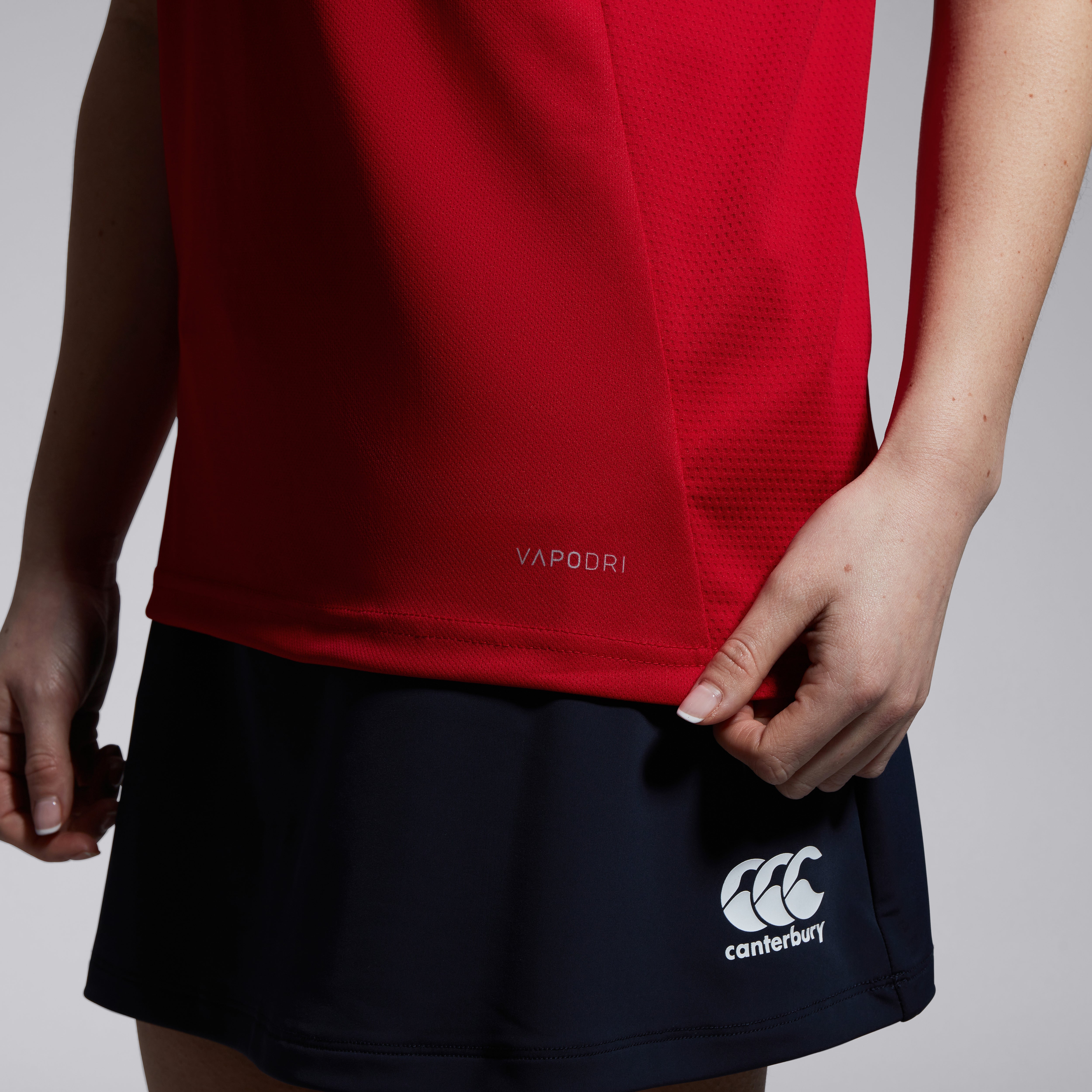 canterbury-club-dry-polo-donna-rossa image 8