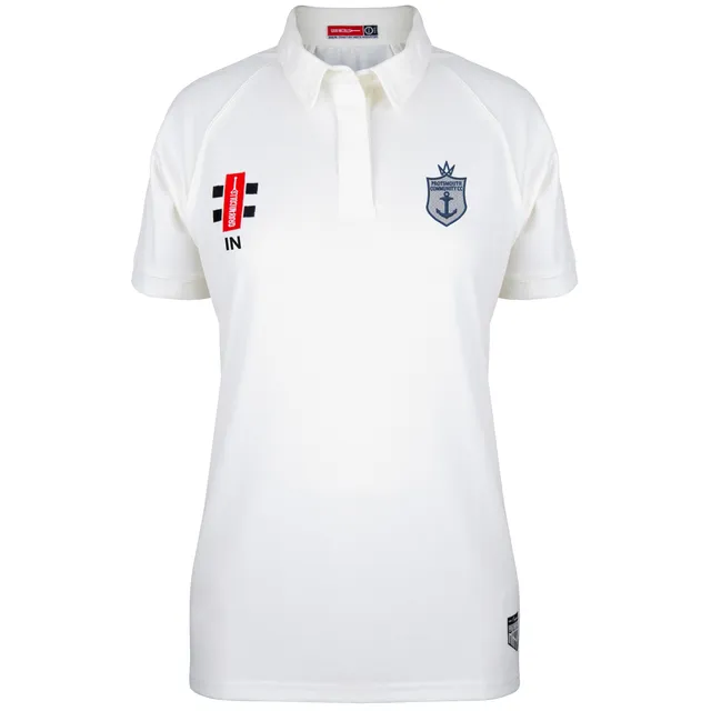 gray-nicolls-matrix-v2-maglia-cricket-donna-portsmouth-community-cc-avorio-manic image 1