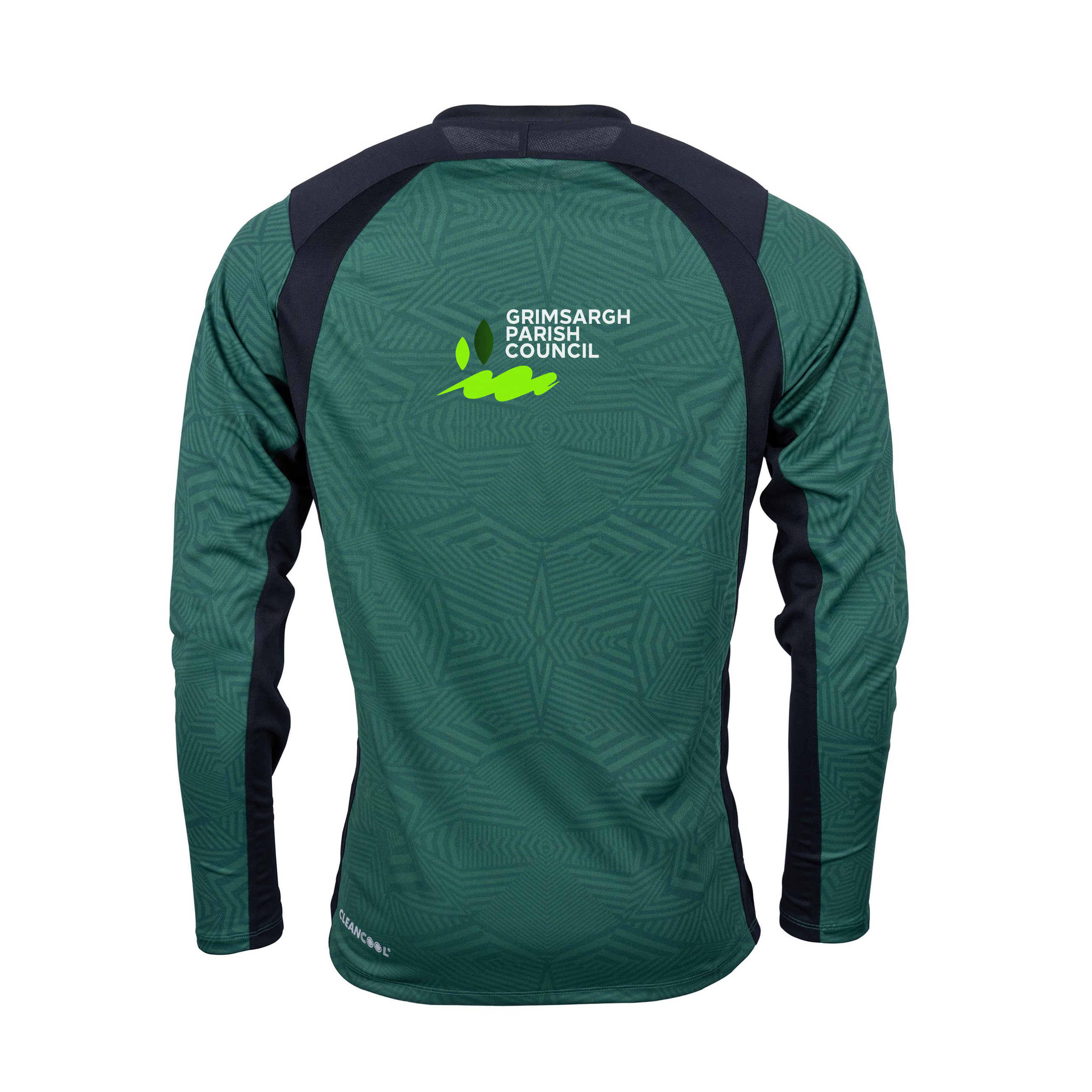 gray-nicolls-pro-performance-v2-maglia-cricket-junior-manica-lunga-verde-nero-gr image 2