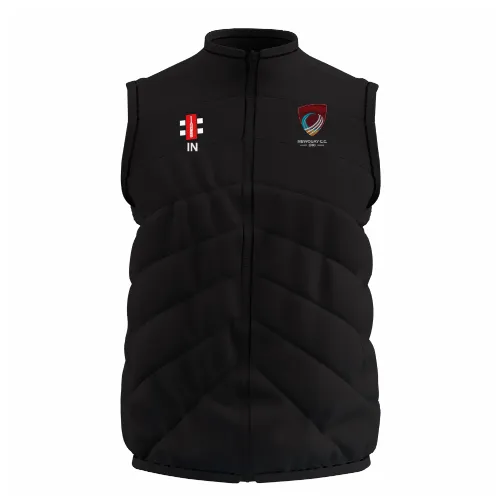 gray-nicolls-newquay-cc-senior-black-gts-bodywarmer-smanicato image 1