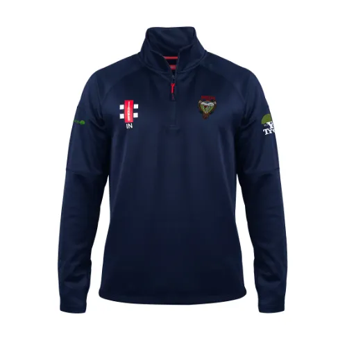 gray-nicolls-moccas-cc-senior-pro-thermo-fleece-navy-pile-1-4-zip image 1