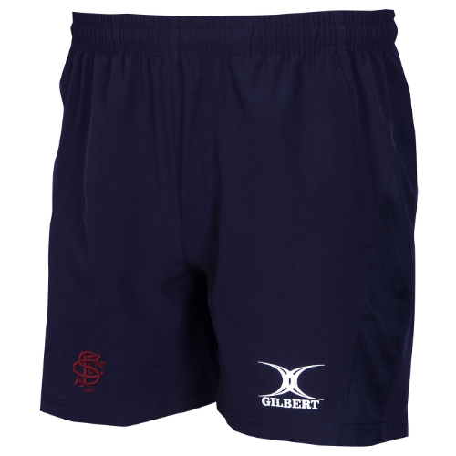 gilbert-rugby-sidcup-rfc-uomo-pantaloncini-leisure-blu-navy-scuro image 1