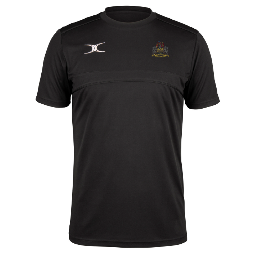 gilbert-rugby-newcastle-staffs-rufc-adulto-t-shirt-photon-nera image 1