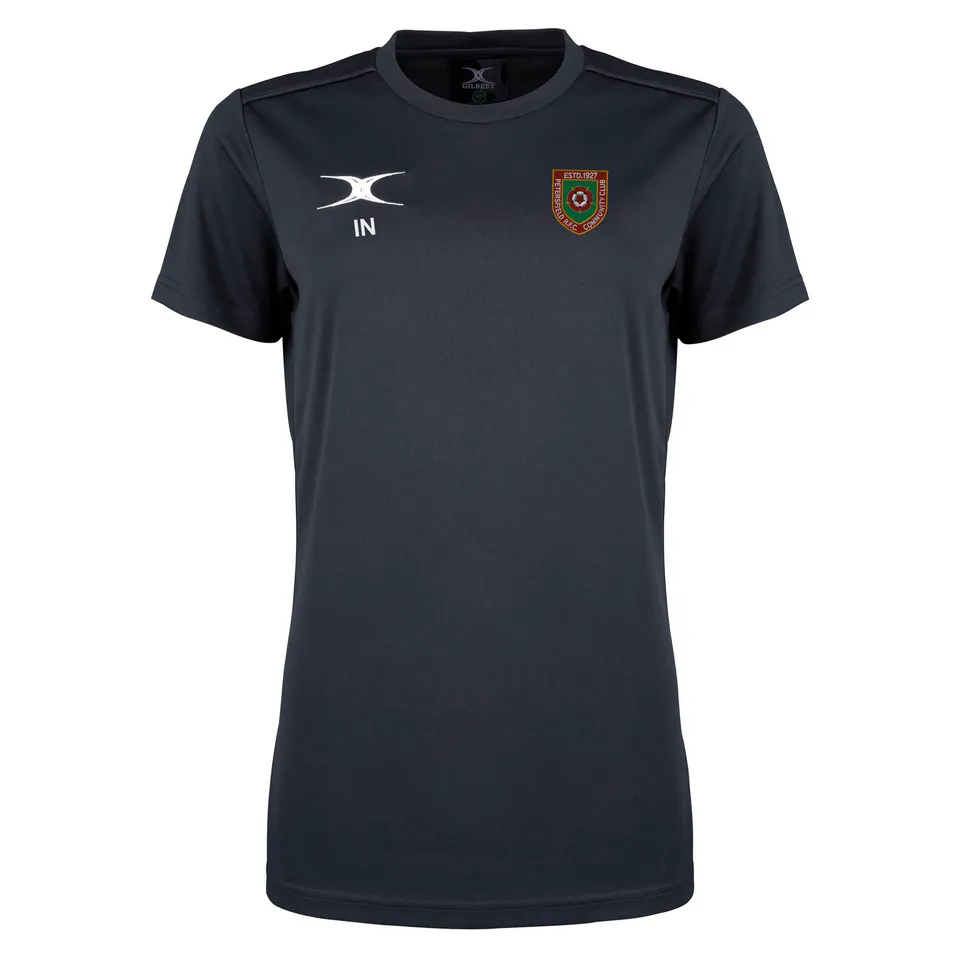 gilbert-rugby-petersfield-rfc-t-shirt-photon-ii-junior-nera-manica-corta image 1