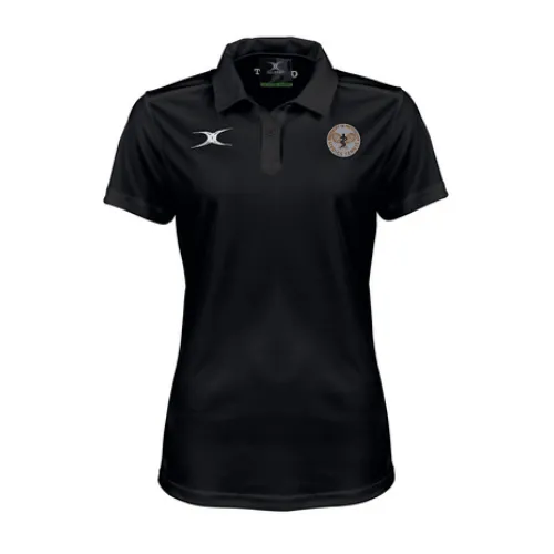 gilbert-rugby-nottingham-medics-tennis-donna-polo-photon-ii-nera-manica-corta image 1