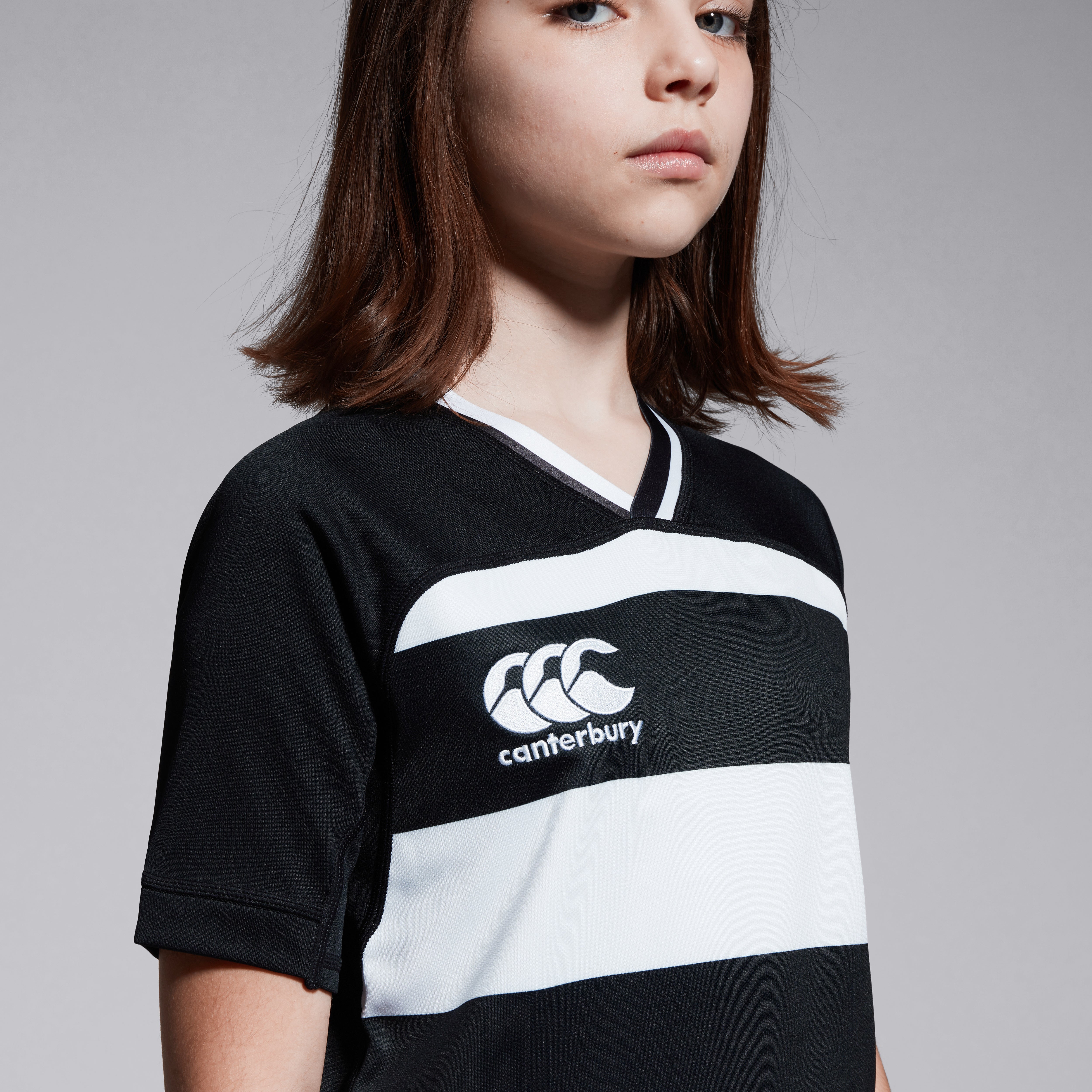 canterbury-vapodri-evader-maglia-rugby-junior-unisex-nero image 6