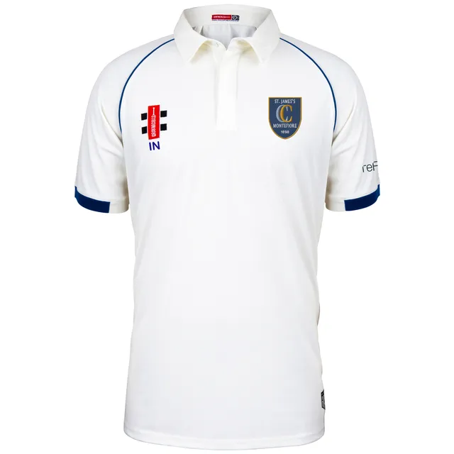 gray-nicolls-matrix-v2-maglia-cricket-manica-corta-senior-st-james-montefiore-av image 1