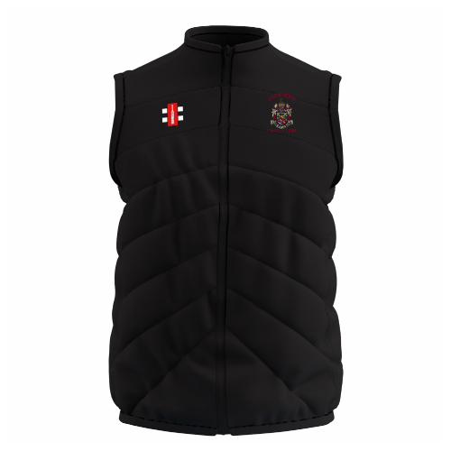 gray-nicolls-gts-bodywarmer-smanicato-senior-harpenden-cricket-club-nero image 1