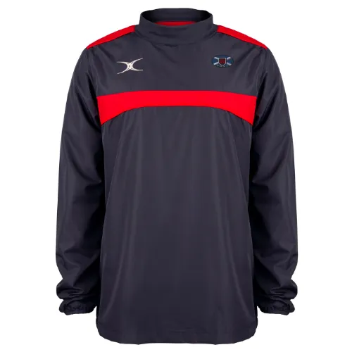 gilbert-rugby-murrayfield-wanderers-fc-bambino-photon-giacca-warm-up-blu-navy-ro image 1