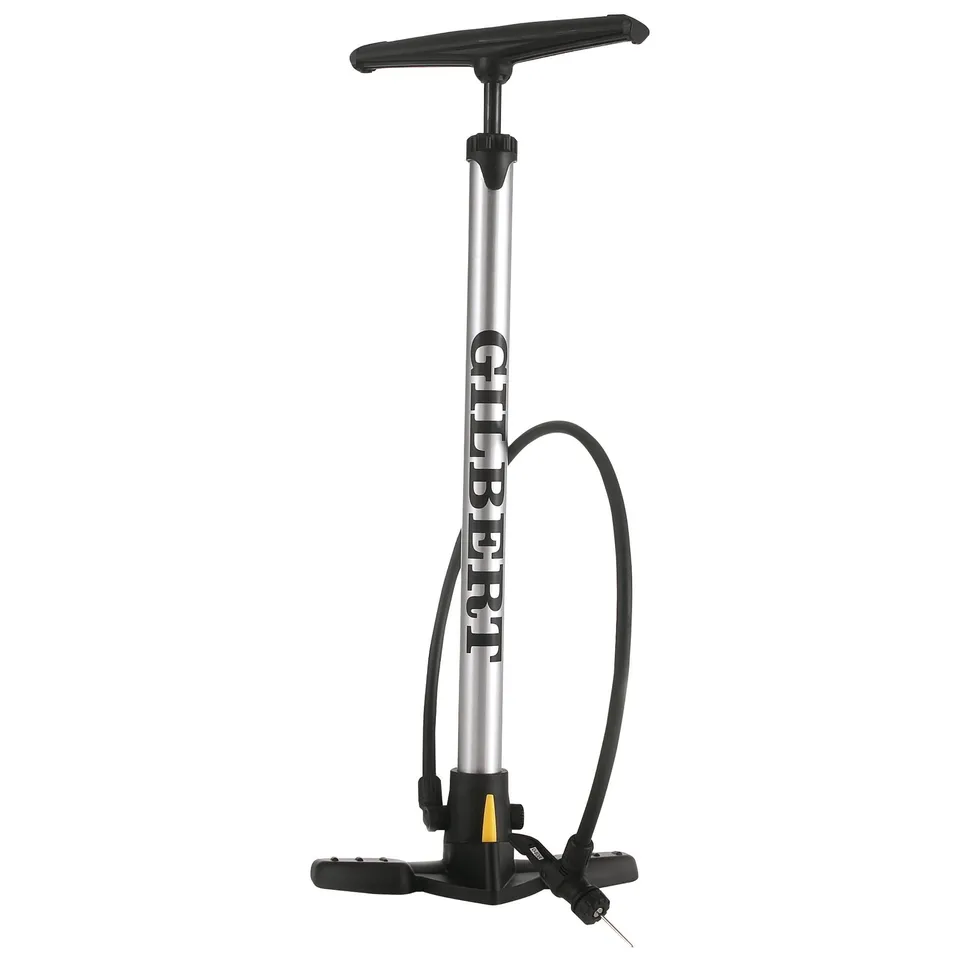 gilbert-rugby-stirrup-pump-pompa-a-staffa-per-palloni-da-rugby-grigia image 1