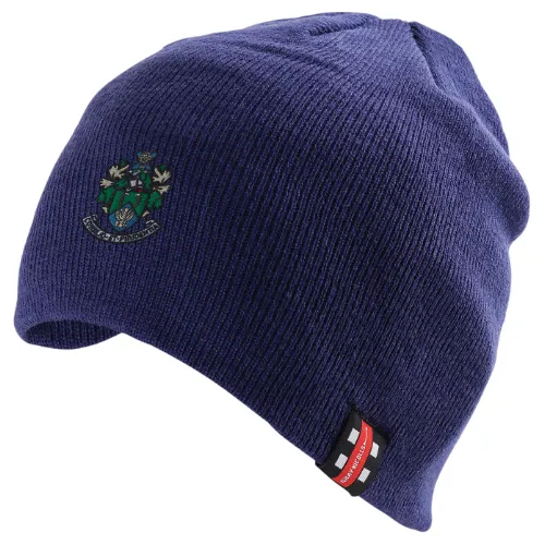 gray-nicolls-halstead-cc-senior-beanie-blu-navy-scuro image 1