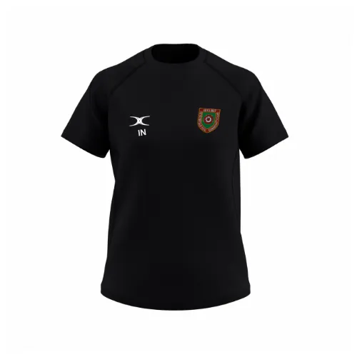 gilbert-rugby-petersfield-rfc-donna-t-shirt-gts-manica-corta-nero image 1