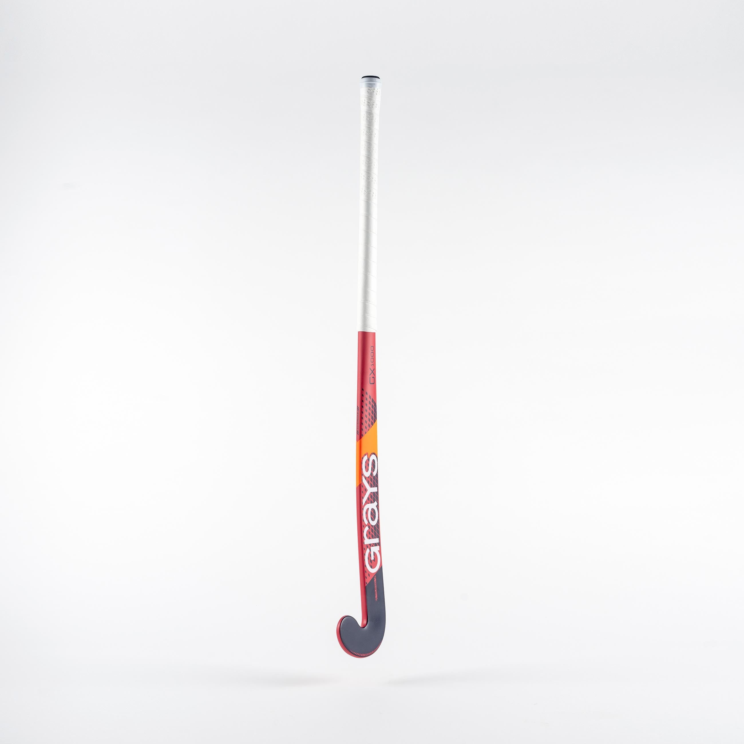 grays-gx1000-ultrabow-junior-mazza-da-hockey-su-prato-junior-composita-rosso-nav image 3