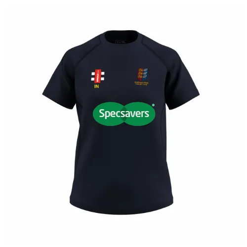 gray-nicolls-sandwich-town-cc-women-s-gts-t-shirt-blu-navy-maglia-cricket-donna- image 1
