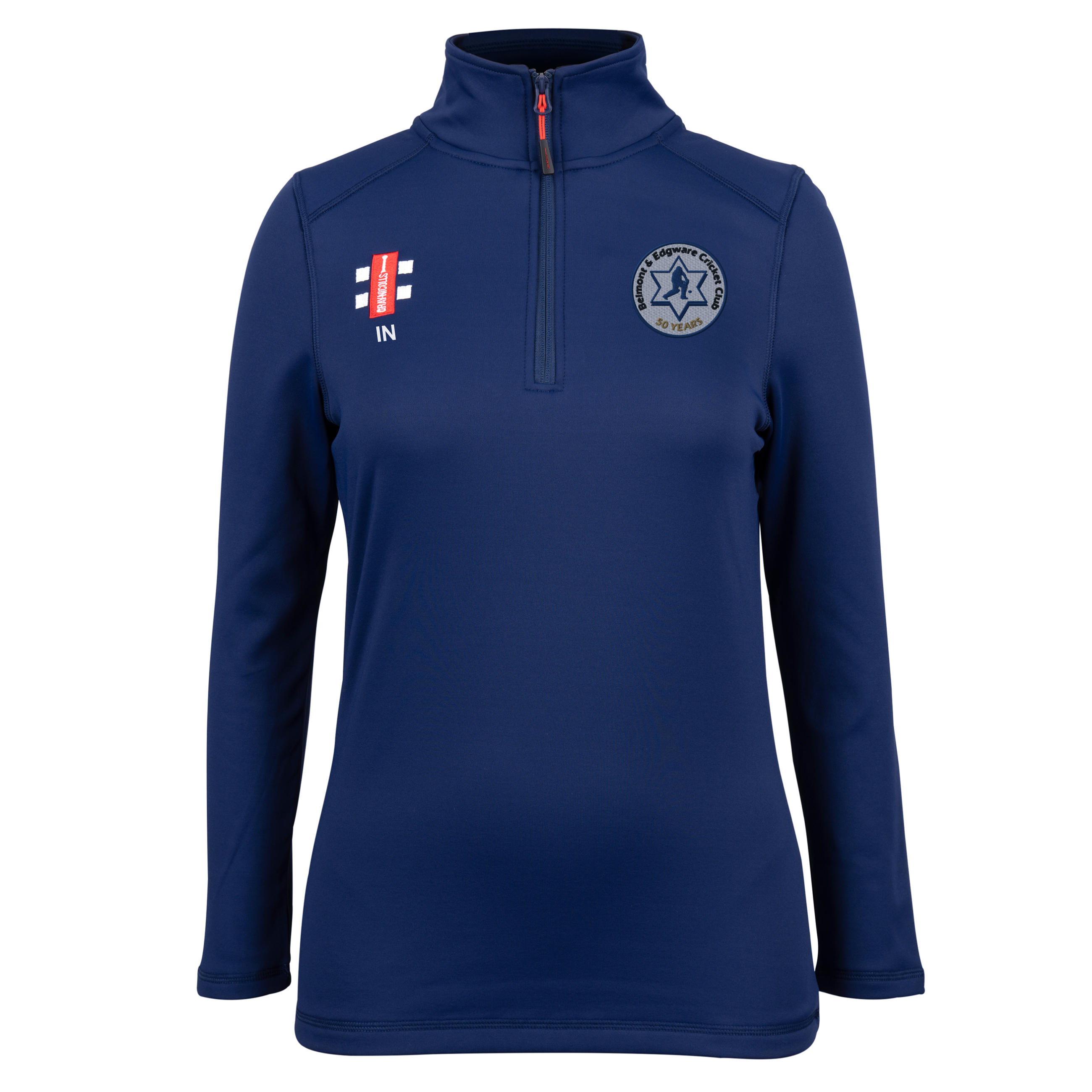 gray-nicolls-storm-pile-thermo-fleece-donna-navy-belmont-edgware-cc image 1