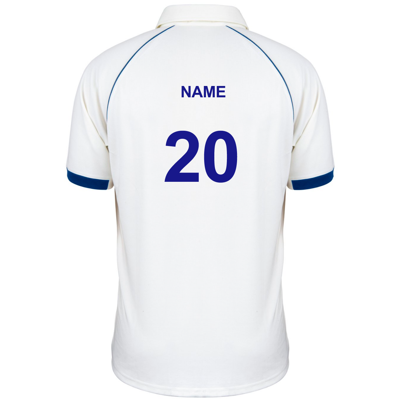 gray-nicolls-old-rutlishians-cc-senior-matrix-v2-s-s-shirt-ivory-navy image 2