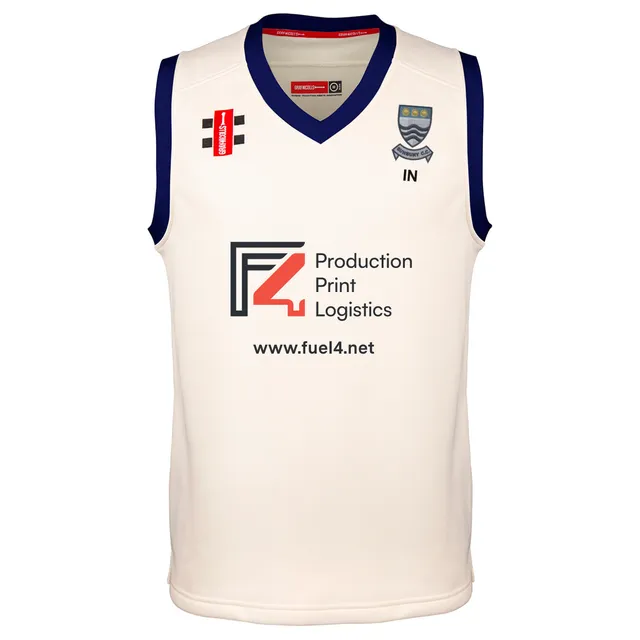 gray-nicolls-pro-performance-slipover-match-junior-avorio-navy-sunbury-cc image 1