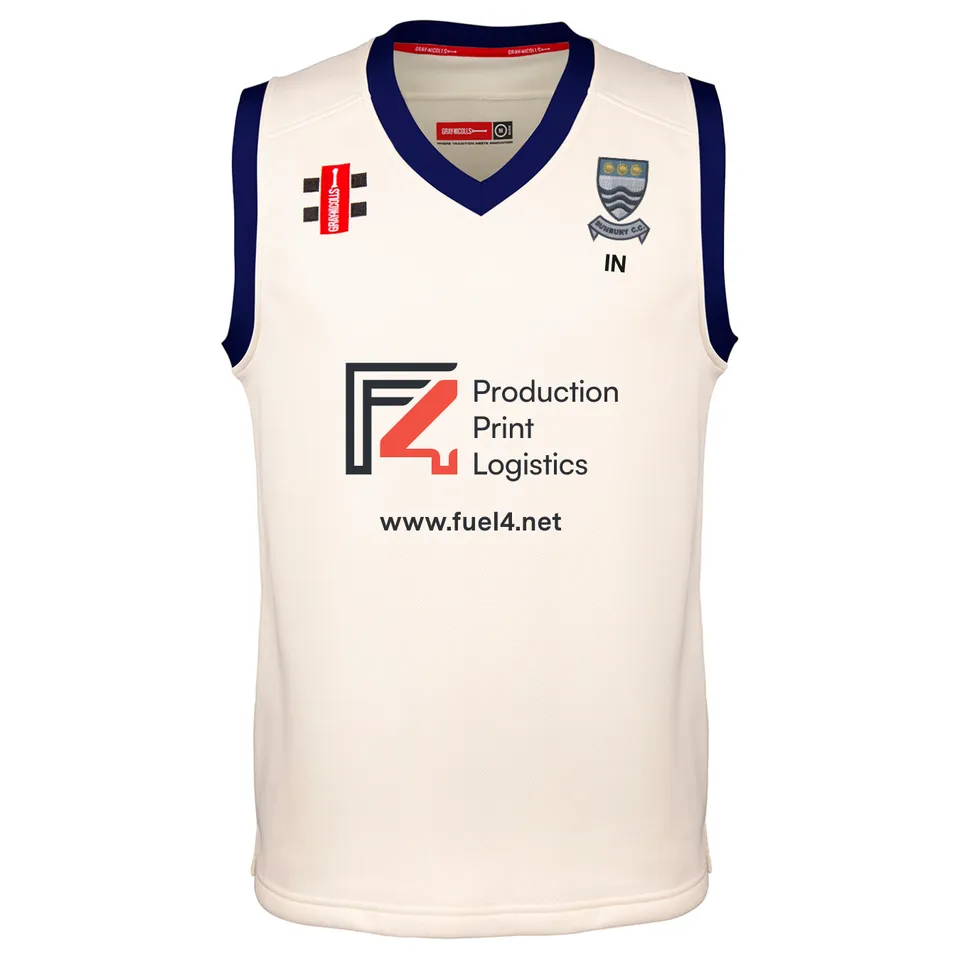 gray-nicolls-pro-performance-slipover-match-junior-avorio-navy-sunbury-cc image 1