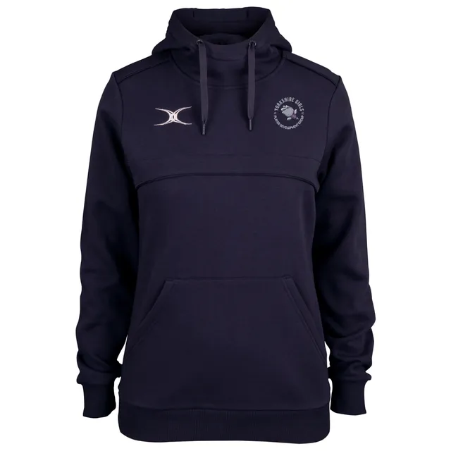 gilbert-rugby-yorkshire-pdg-adulto-photon-felpa-cappuccio-donna-blu-navy image 1