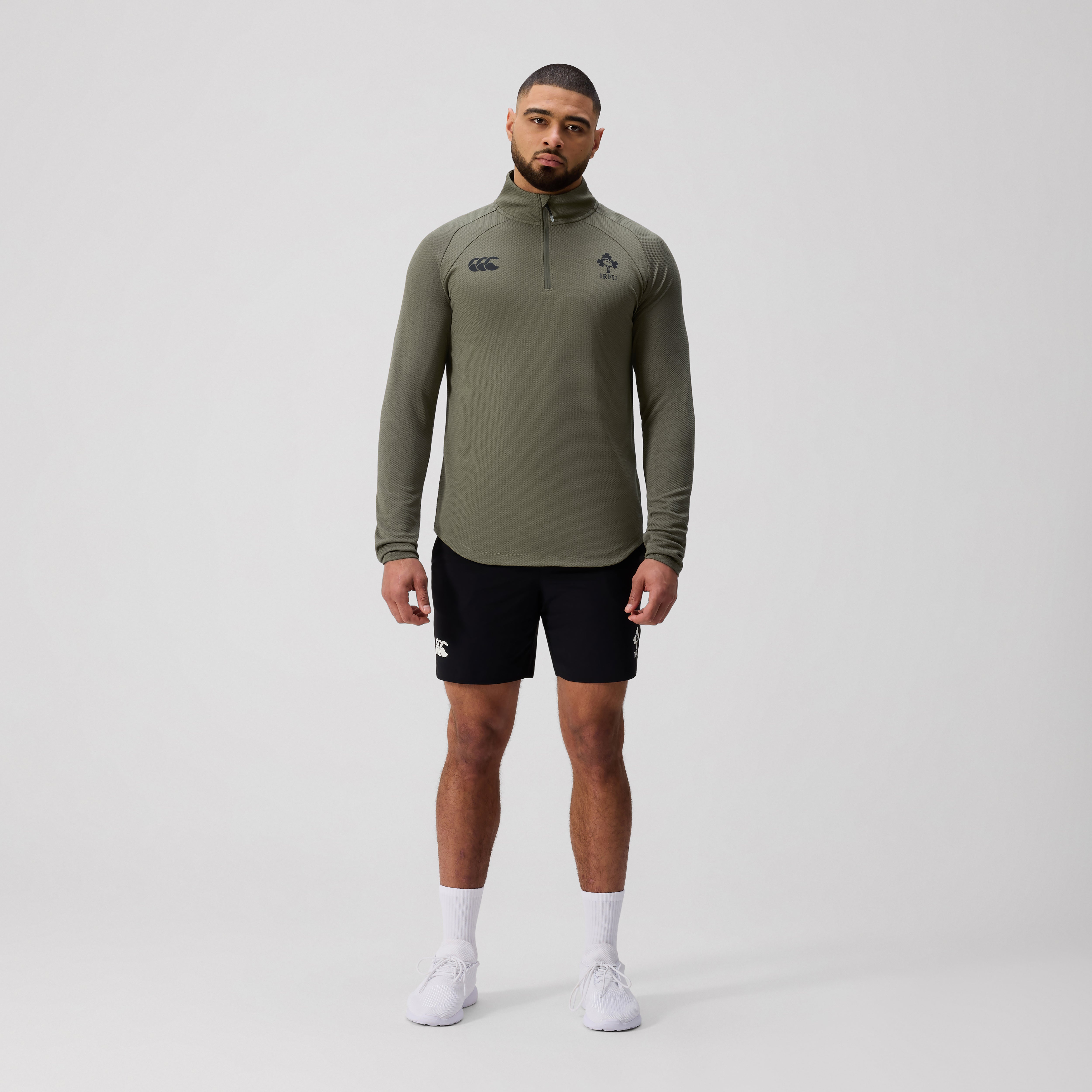 canterbury-ireland-elite-primo-strato-maglia-termica-rugby-uomo-verde image 3