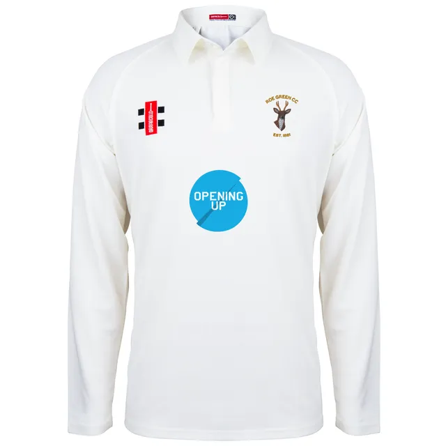 gray-nicolls-matrix-v2-maglia-cricket-manica-lunga-senior-roe-green-ivory image 1