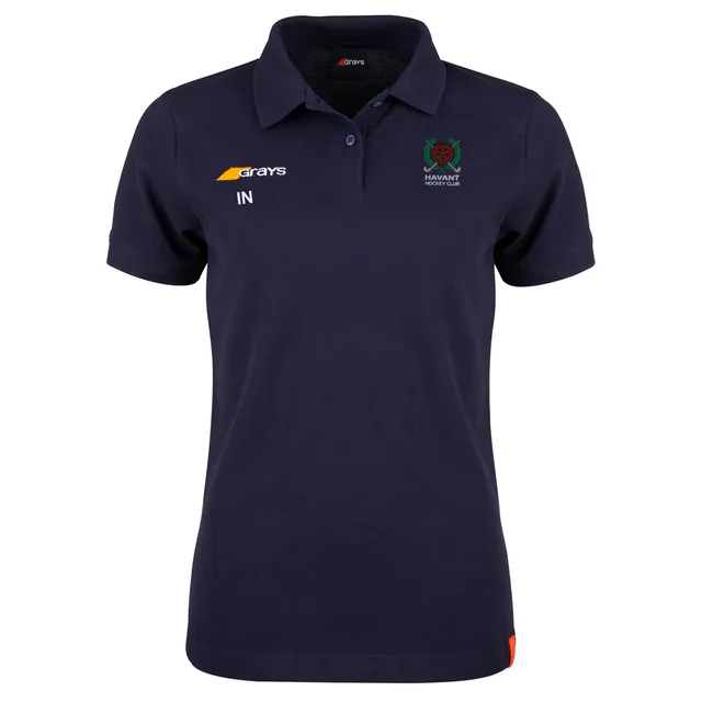 grays-havant-hc-donna-polo-tangent-blu-navy-cotone-organico-ladies image 1