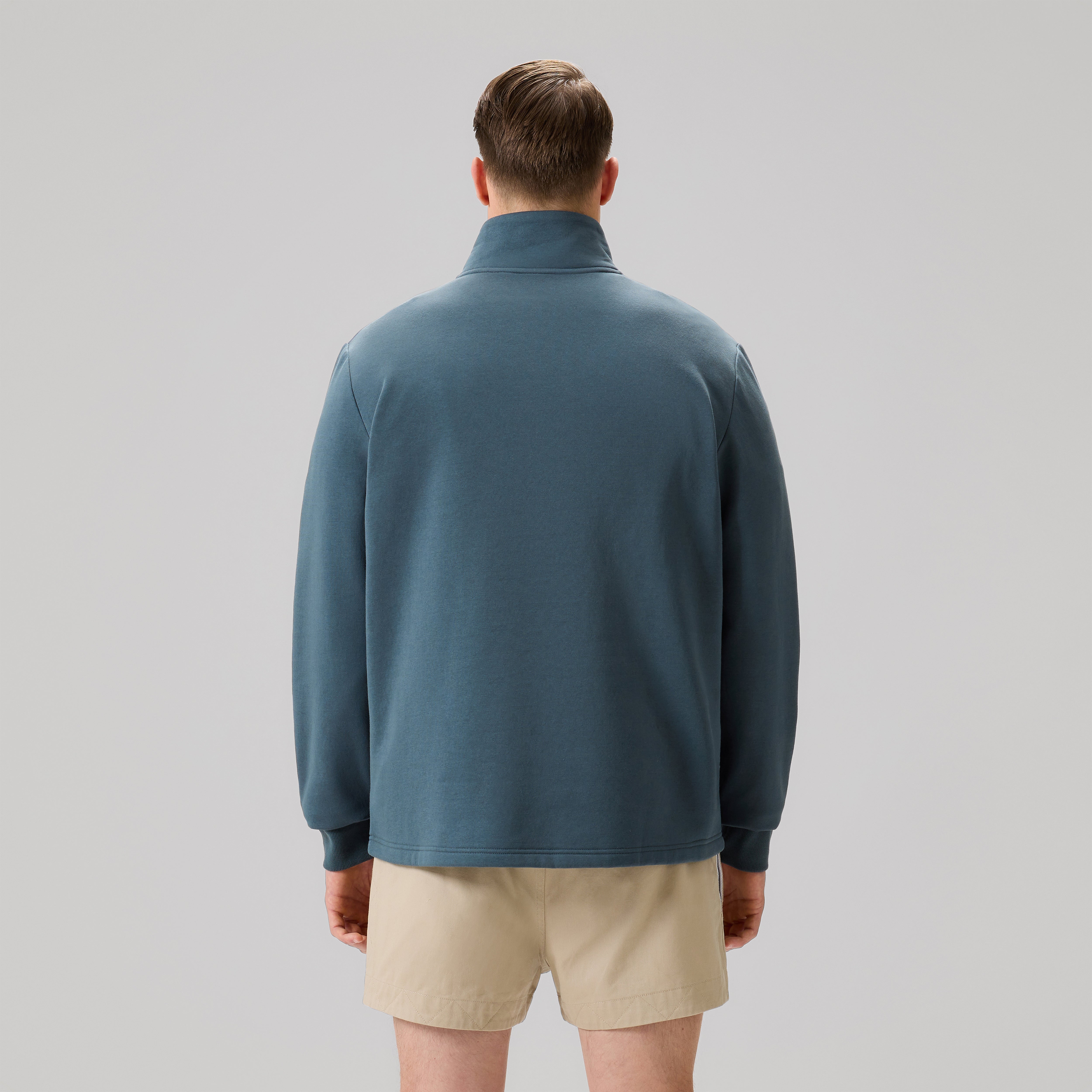 canterbury-fundamentals-1-4-zip-felpa-uomo-grigio image 5