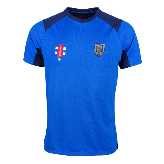 gray-nicolls-pro-performance-t20-maglia-s-s-senior-hull-zingari-cc-royal-navy image 1