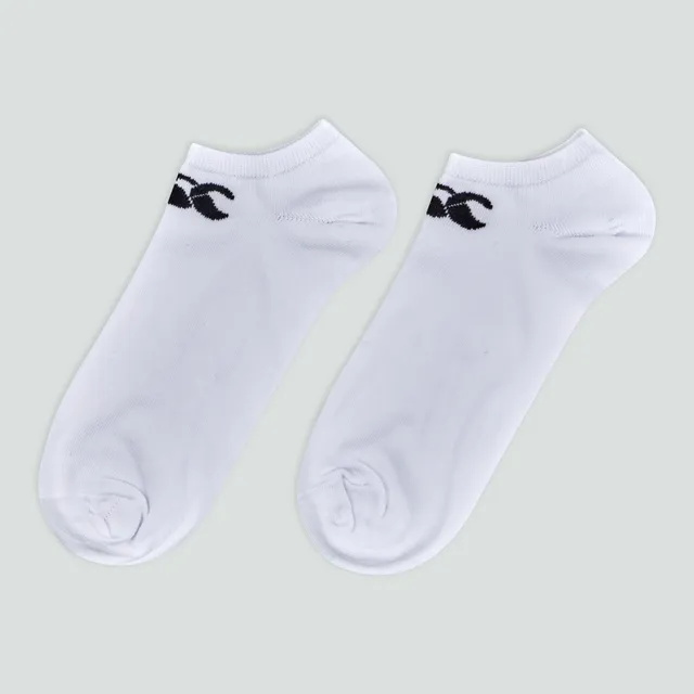 canterbury-trainer-liners-3-paia-calzini-fantasmini-unisex-bianco-nero image 1