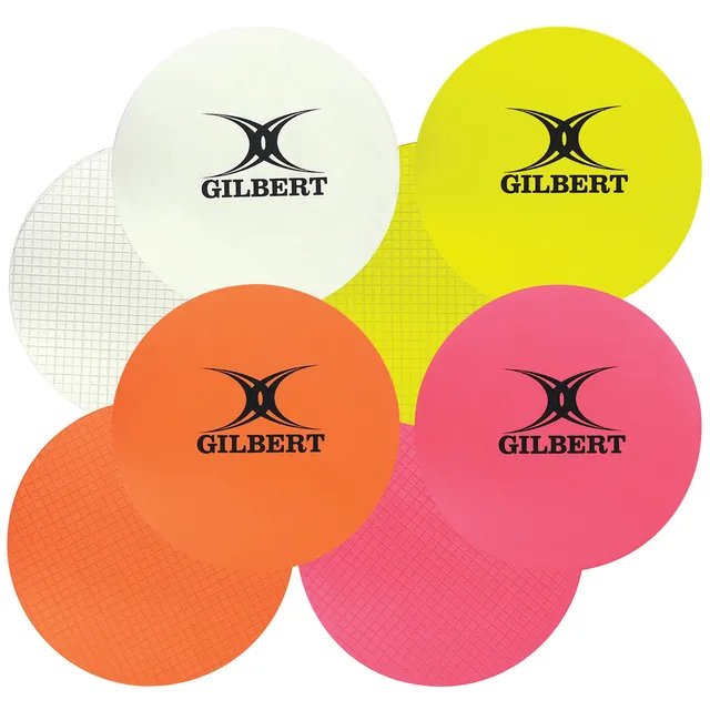 gilbert-rugby-rubber-disc-pack-set-16-dischi-allenamento-rugby image 1