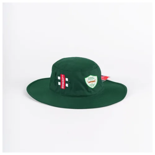 gray-nicolls-market-overton-cc-senior-cappello-da-sole-verde image 1