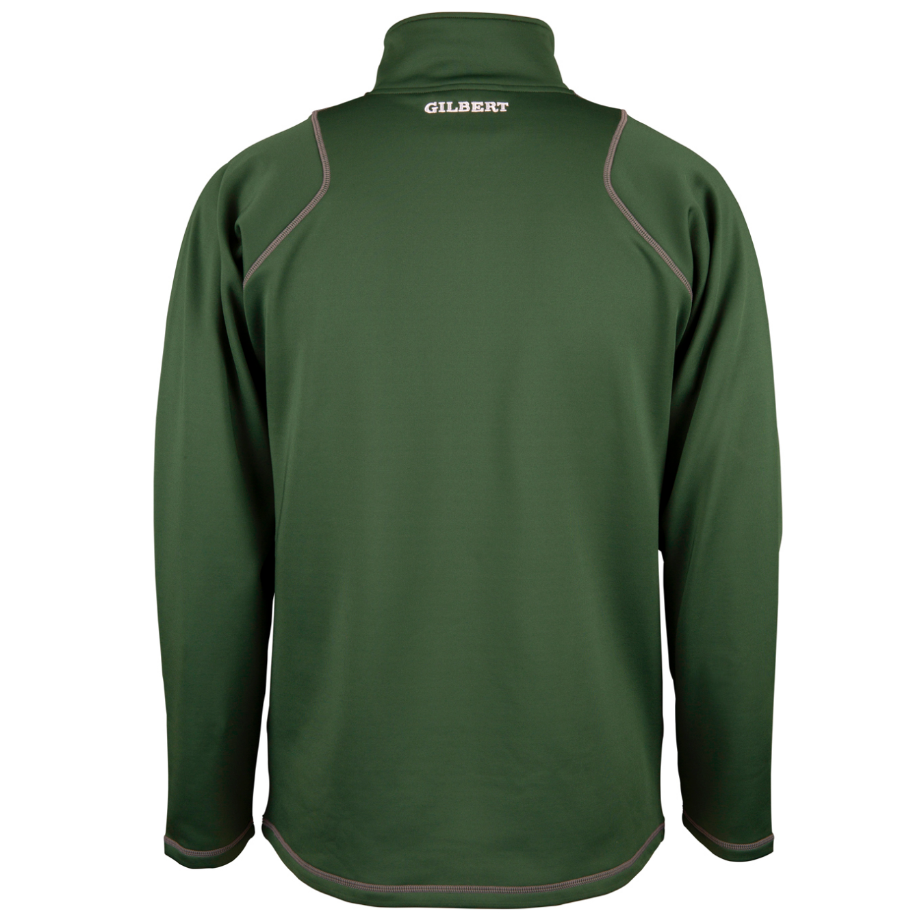 gilbert-rugby-wooden-spoon-quest-pile-1-4-zip-junior-verde image 2