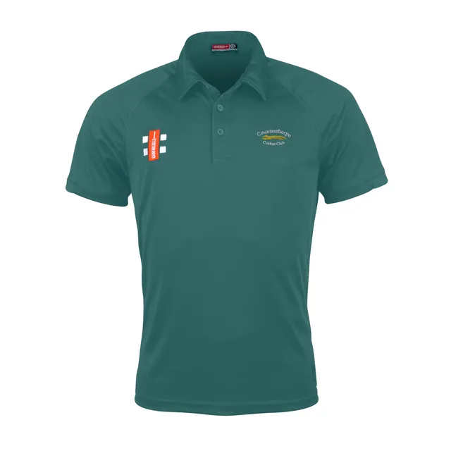 gray-nicolls-countesthorpe-cc-matrix-v2-polo-verde-manica-corta-senior image 1