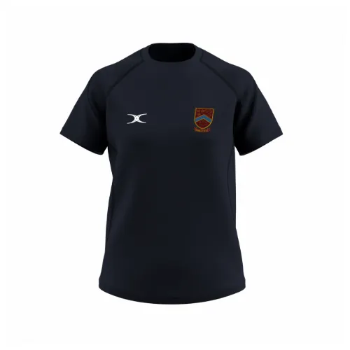 gilbert-rugby-crawley-rfc-donna-gts-t-shirt-manica-corta-blu-navy-scuro image 1
