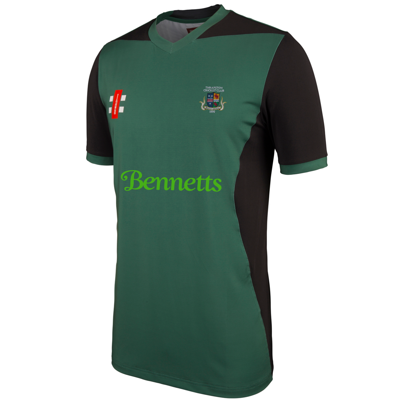gray-nicolls-thrapston-cricket-club-senior-pro-performance-maglia-t20-manica-cor image 1