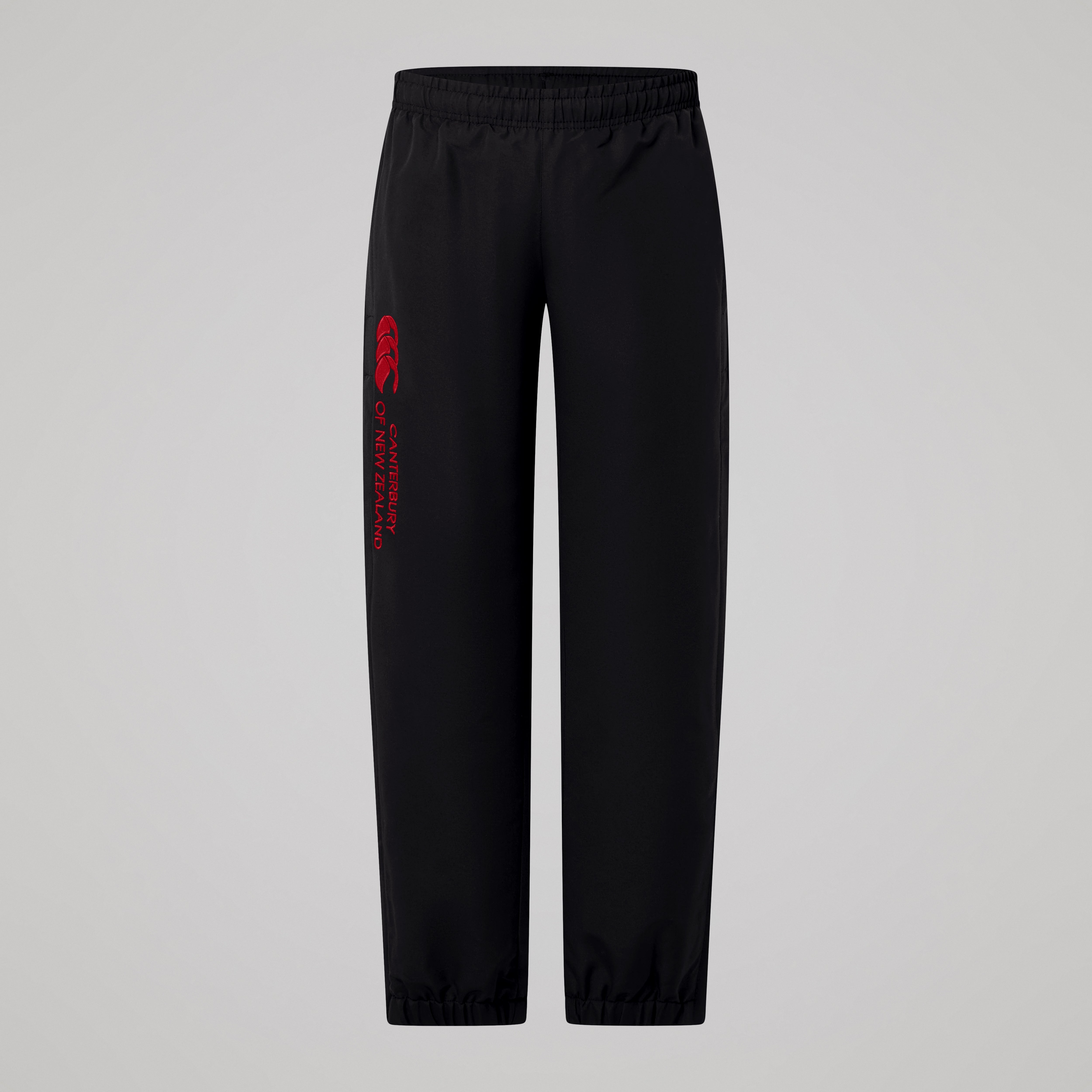 canterbury-fundamentals-stadium-pant-black-red-pantaloni-tuta-junior-unisex image 1
