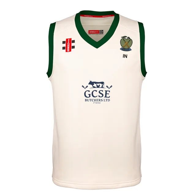 gray-nicolls-pro-performance-gilet-match-senior-bbl-cc-avorio-verde image 1