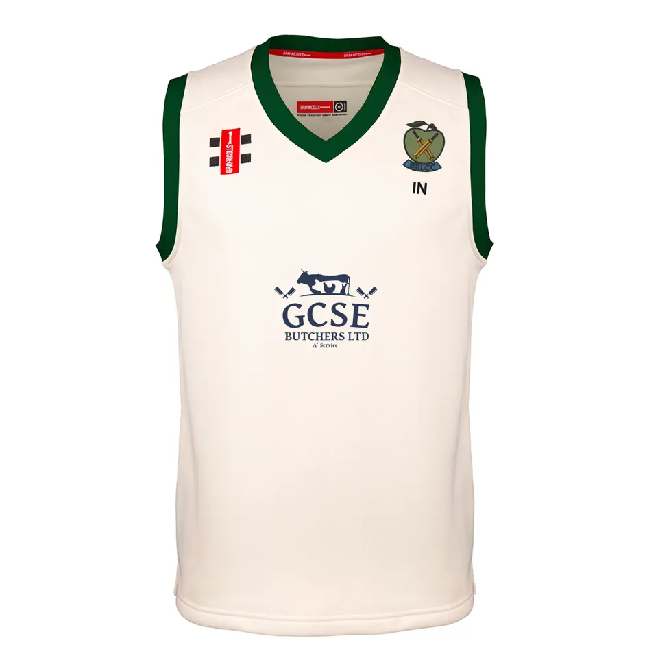 gray-nicolls-pro-performance-gilet-match-senior-bbl-cc-avorio-verde image 1