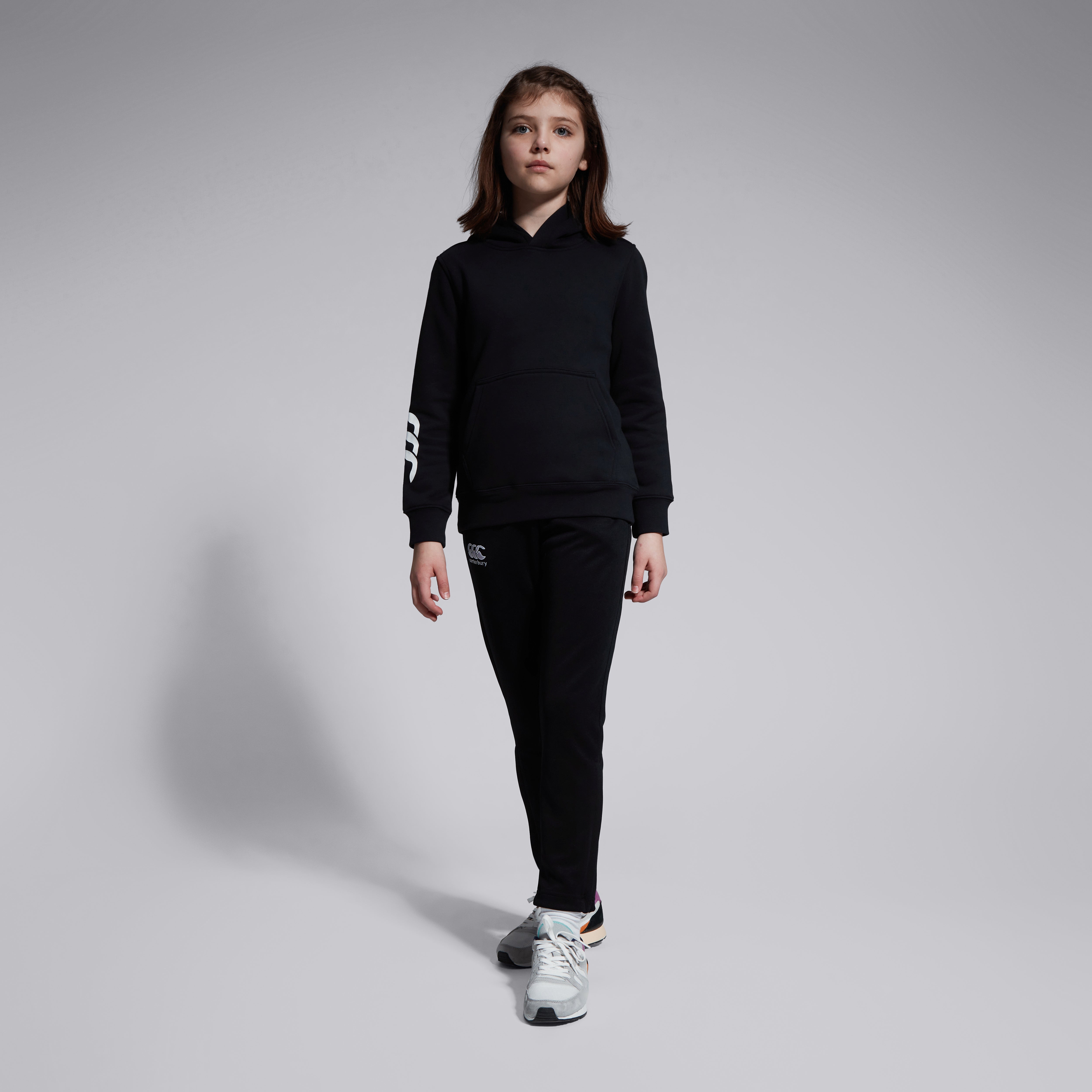canterbury-junior-club-hoody-black-felpa-con-cappuccio-junior-nera image 3