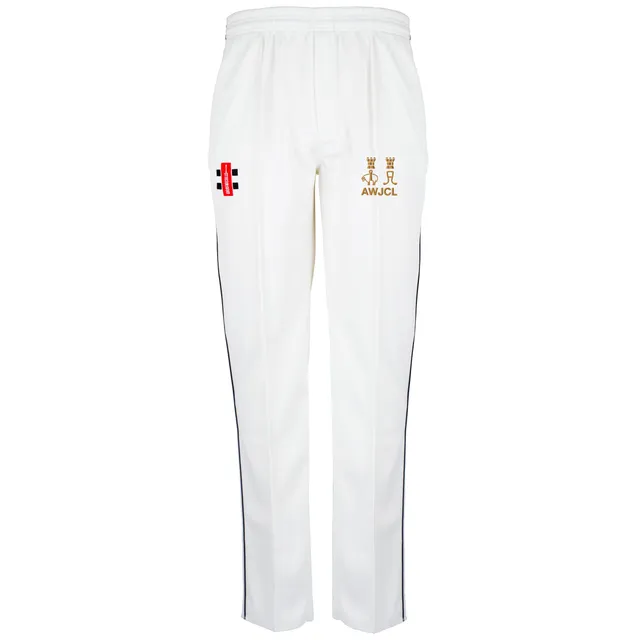gray-nicolls-matrix-v2-pantaloni-cricket-junior-aire-wharfe-avorio-blu-navy image 1
