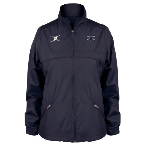 gilbert-rugby-photon-giacca-full-zip-donna-murrayfield-wanderers-fc-blu-navy-adu image 1