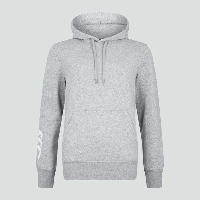 canterbury-club-hoody-felpa-donna-grigio-con-cappuccio image 1