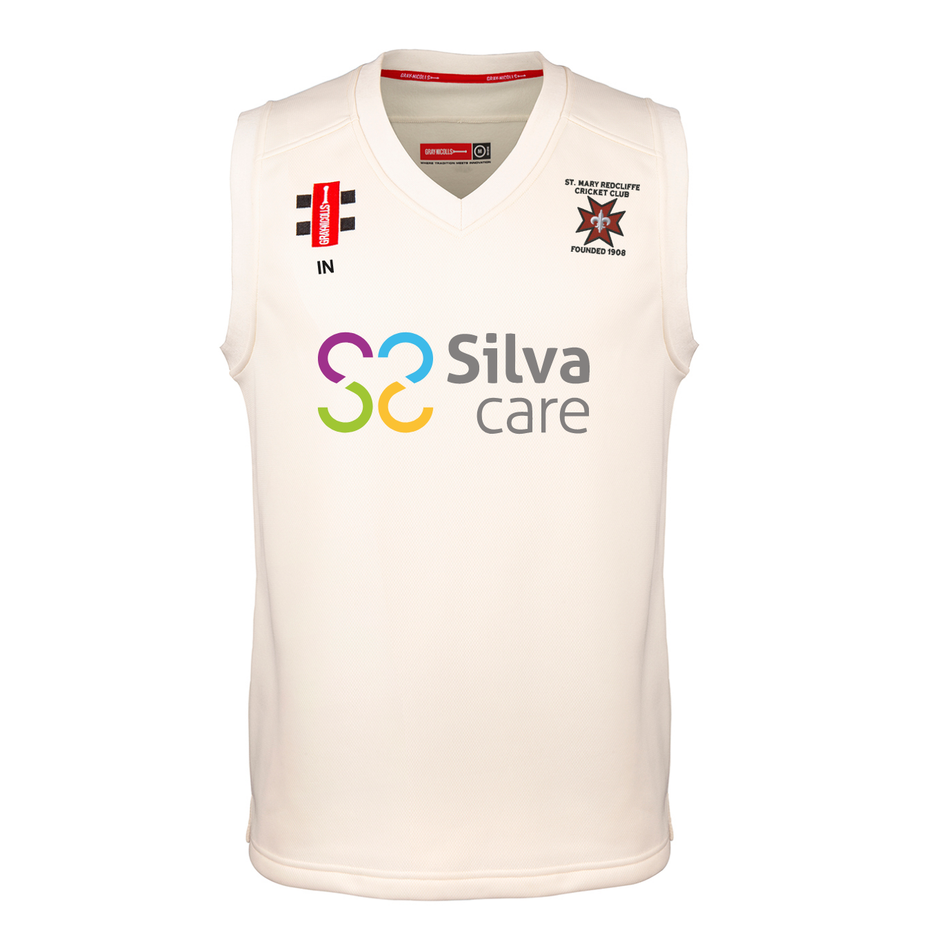 gray-nicolls-st-mary-redcliffe-senior-pro-performance-slipover-avorio image 1