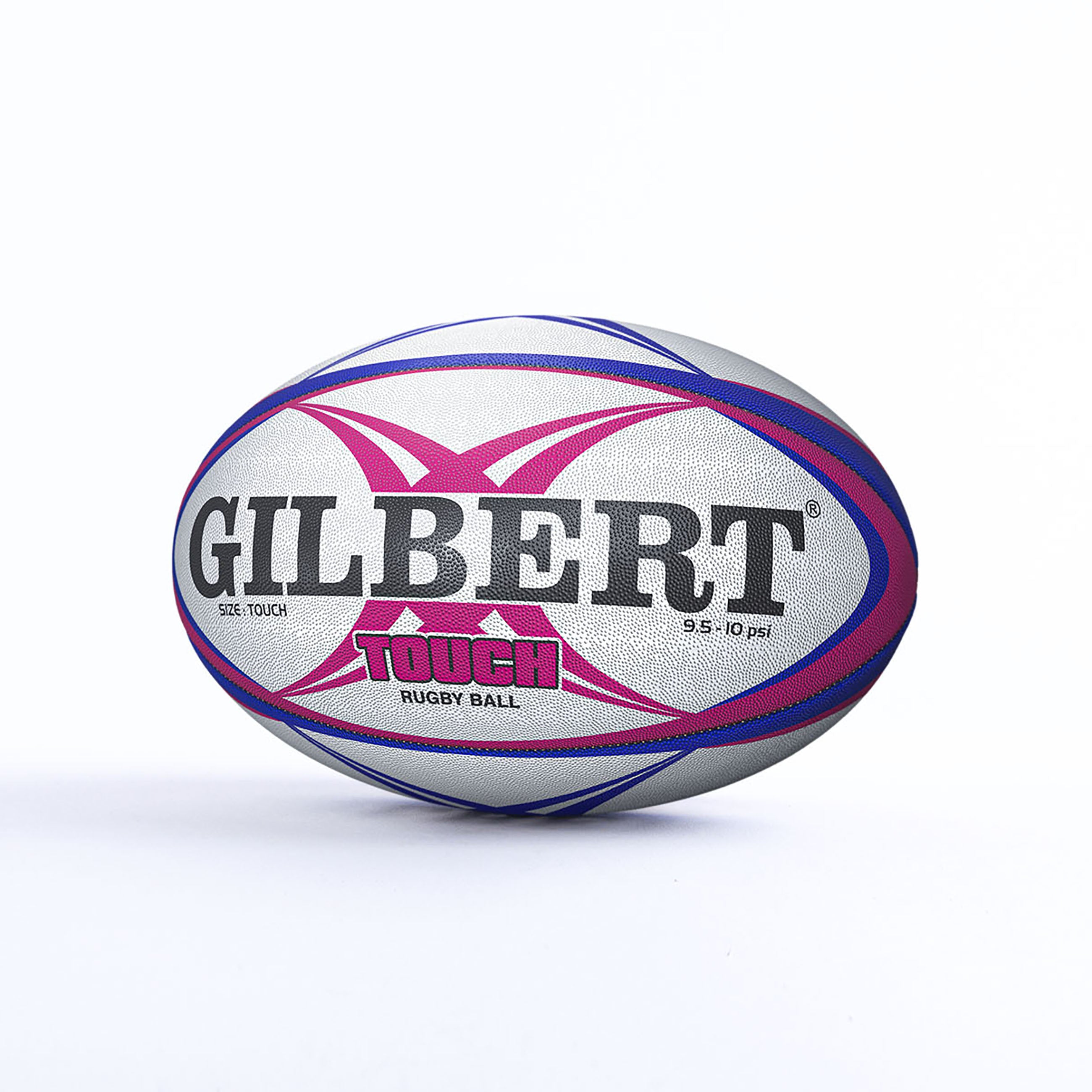 gilbert-rugby-touch-ball-rosa-blu-misura-4-5 image 2