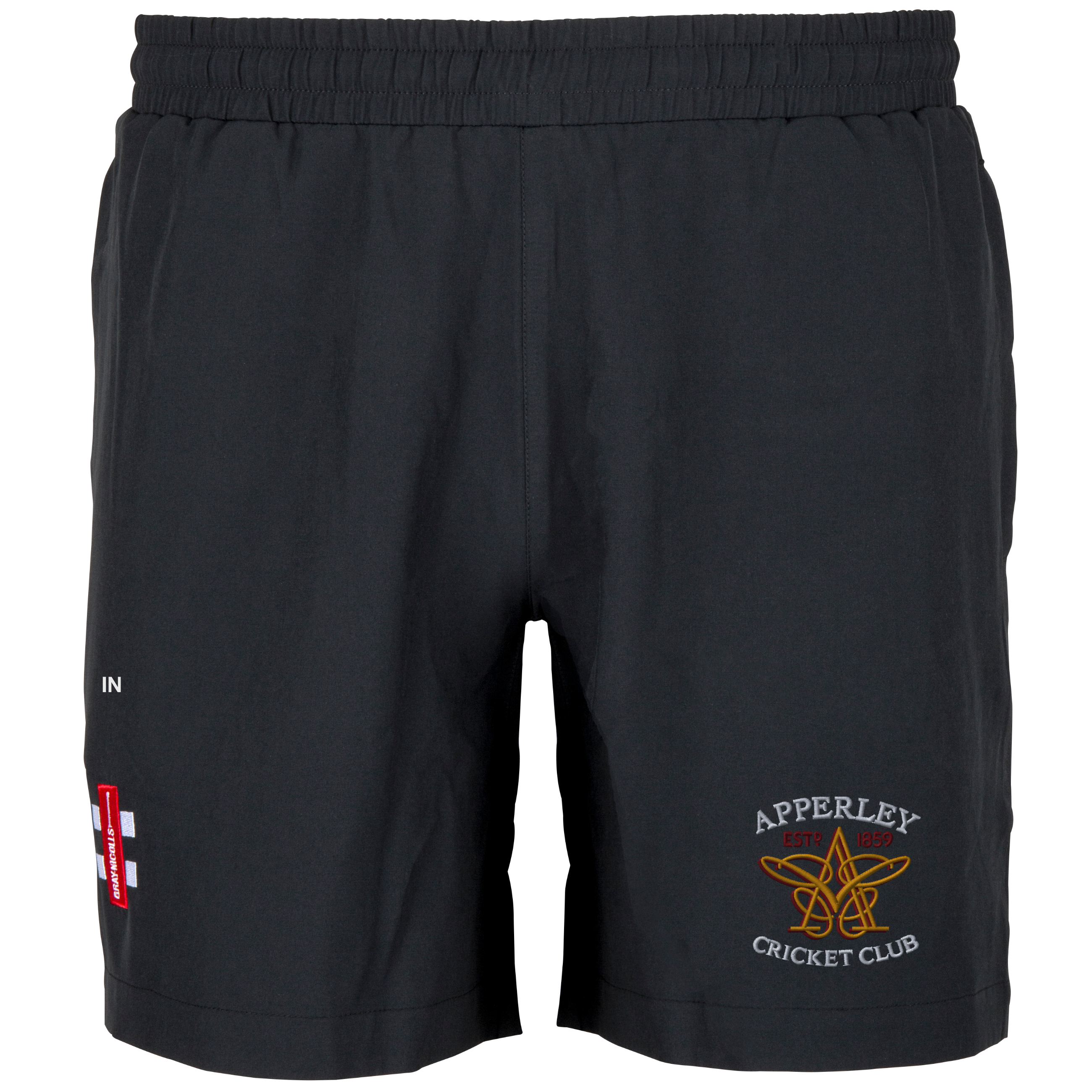 gray-nicolls-apperley-cc-senior-velocity-shorts-black image 1