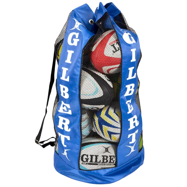 gilbert-rugby-breathable-borsa-porta-palloni-nera-fino-a-12-palloni-misura-5 image 1