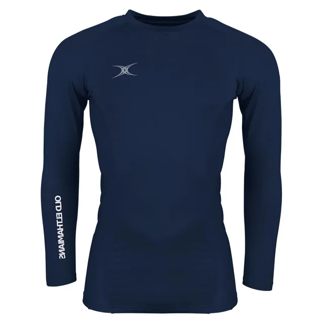 gilbert-rugby-atomic-ii-maglia-intima-termica-junior-old-elthamians-rfc-blu-navy image 1