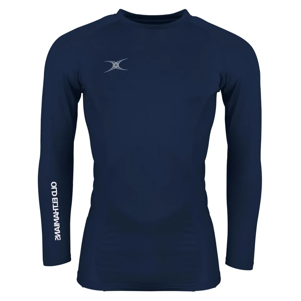 gilbert-rugby-atomic-ii-maglia-intima-termica-junior-old-elthamians-rfc-blu-navy image 1